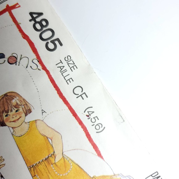 Vintage | Sewing Pattern Girls Outfit 5 - Picture 5 of 5